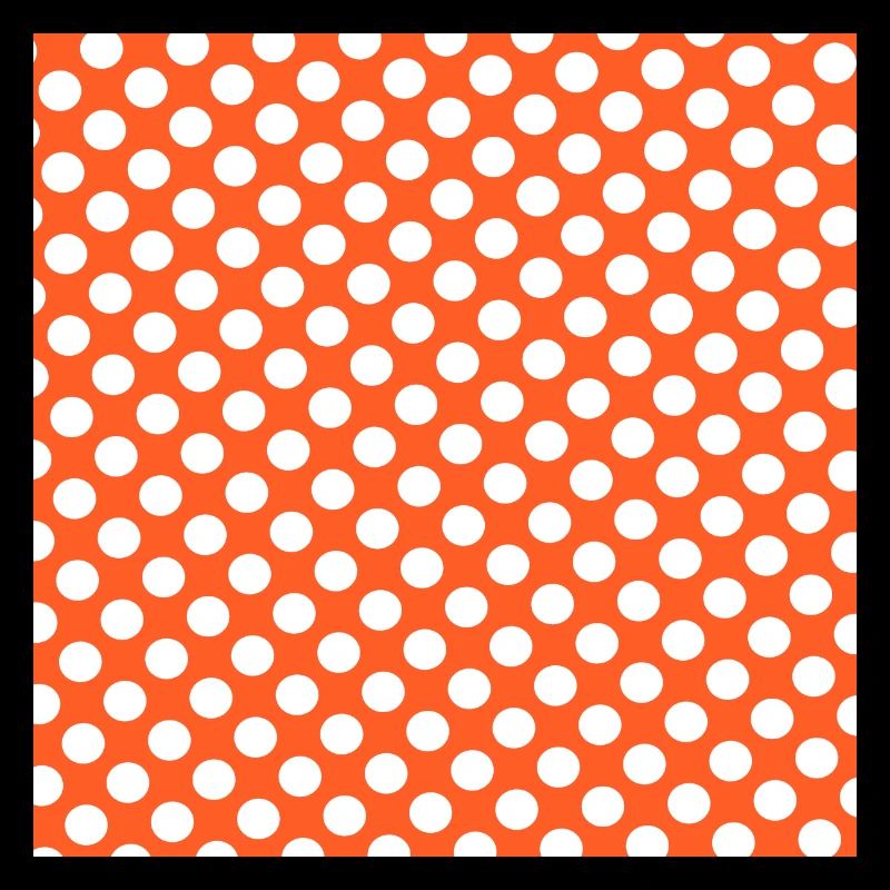 Motif de points d’arrière-plan à pois orange