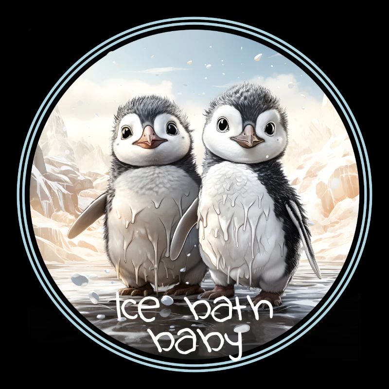 Ice bath baby