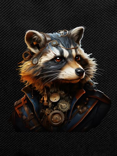 Steampunk Raccoon