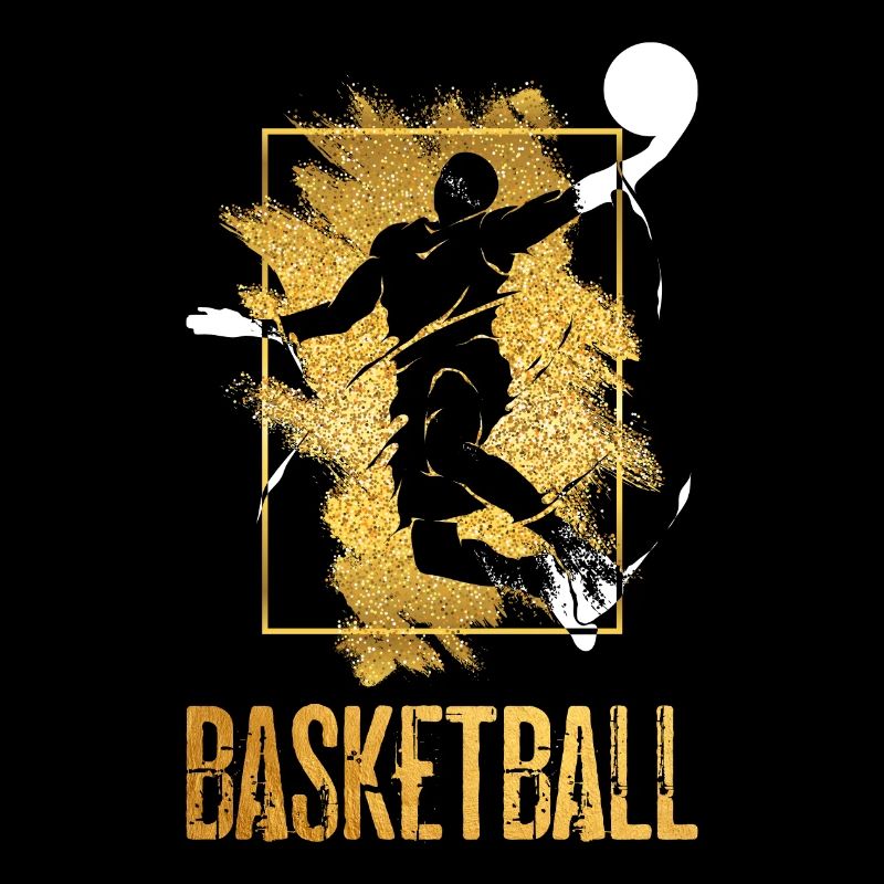 Basketteur Basketteur Dunking Gold Splash