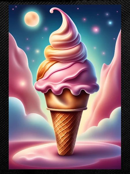 Strawberry cone