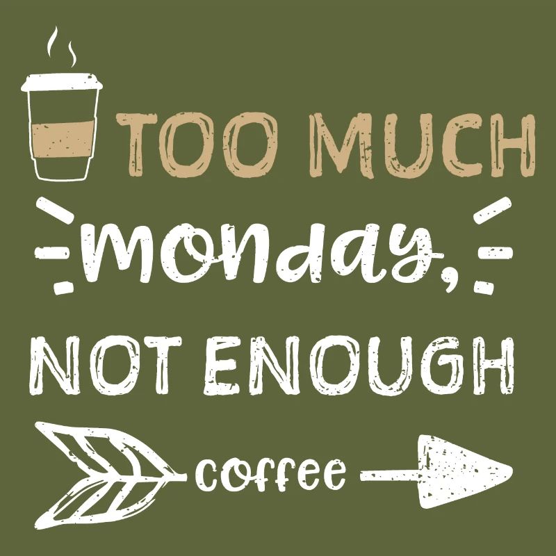 Too much monday, not enough coffee