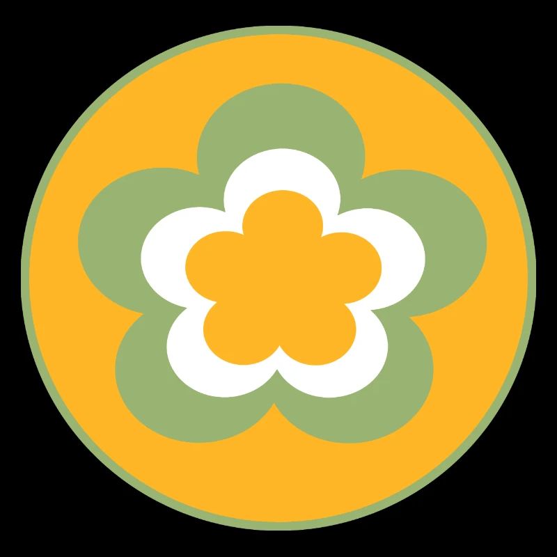 70s Flower Pattern