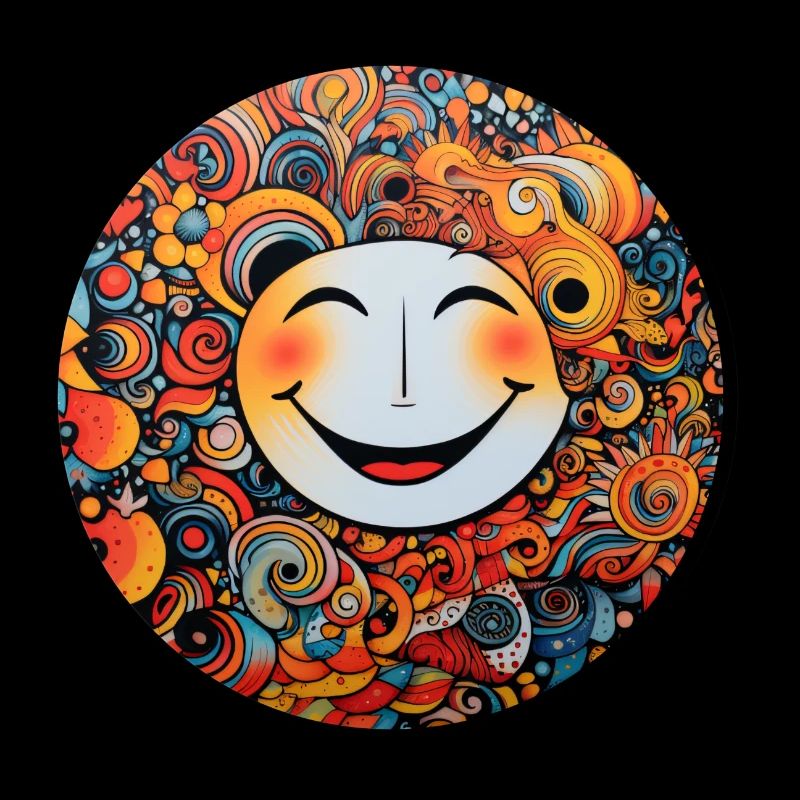 Emoji Smiley Mandala