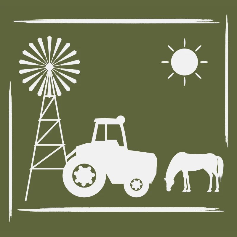 Horse Windmill Ranch Outback Vacances de vacances