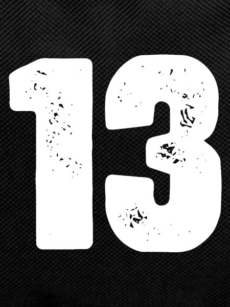 13 Maillot numéro