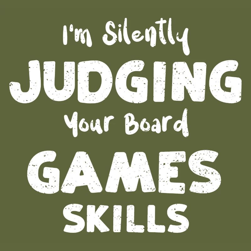 I'm Silently Judging Your Board...