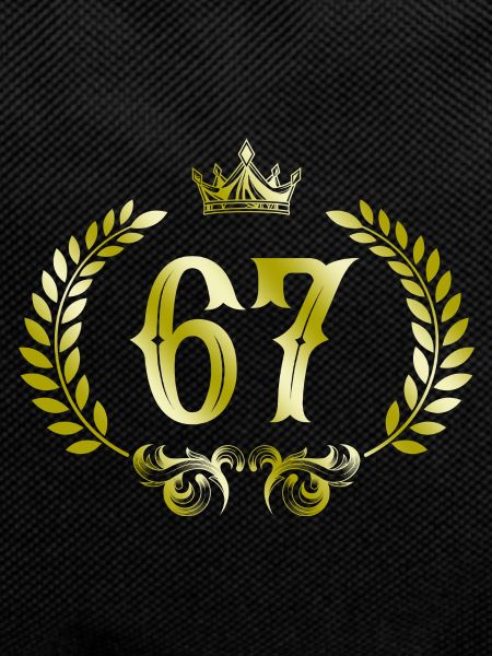 67 Number Wreath