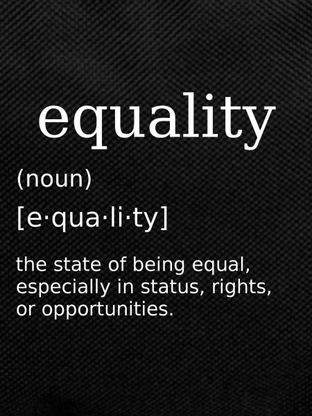 Equality Equality Equal humanity