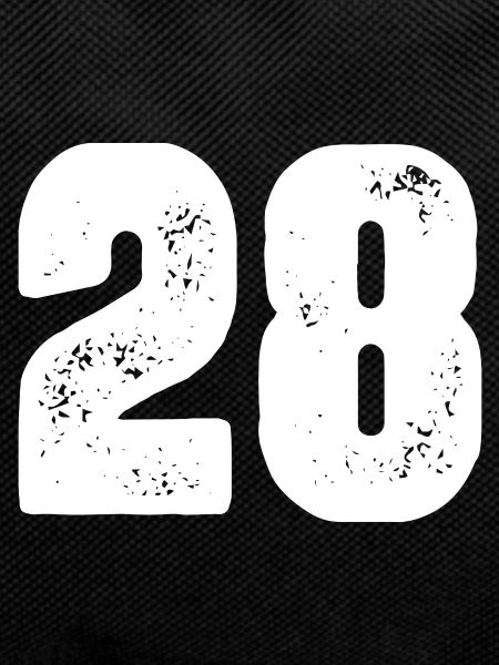 28 Number jersey