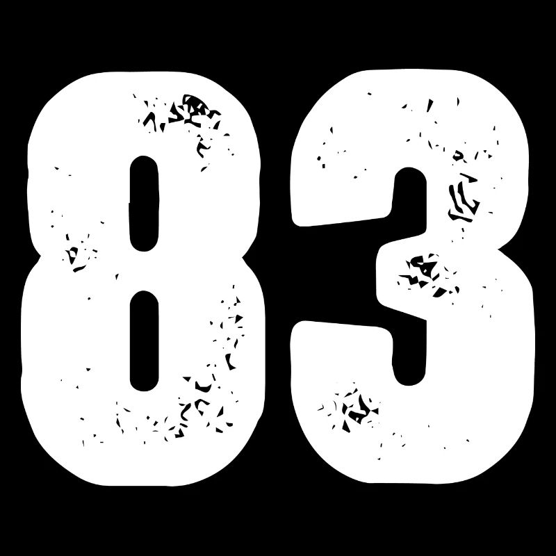 83 Maillot numéro