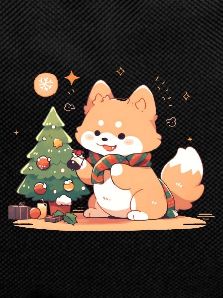 Red Panda Christmas tree