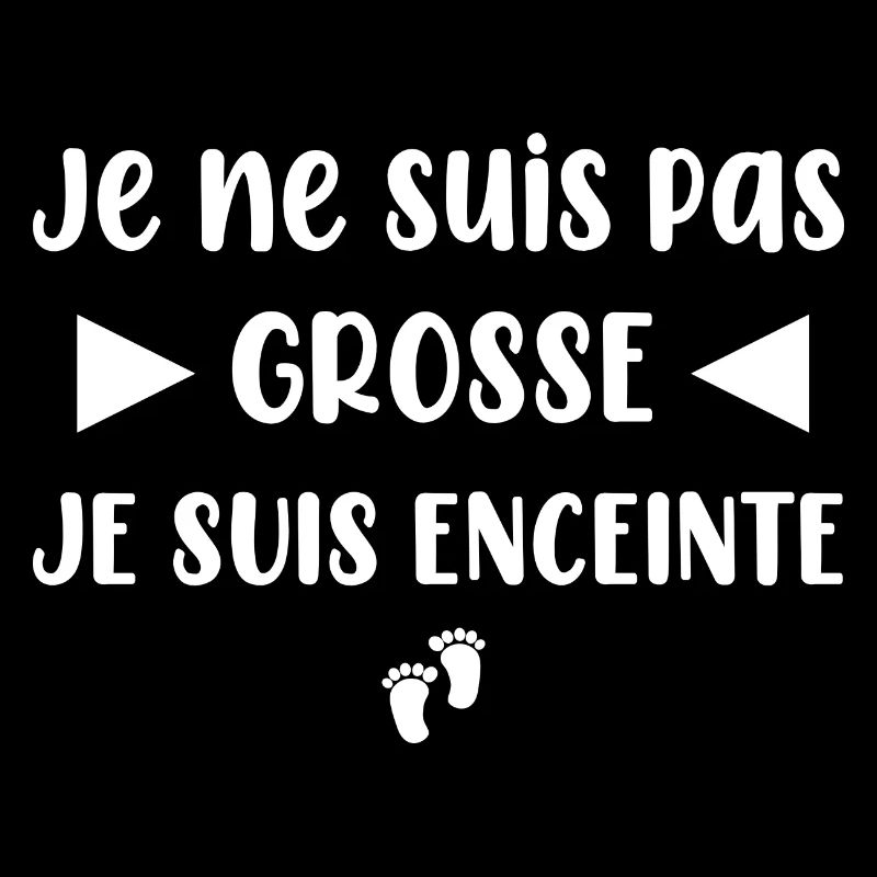 Je ne suis pas grosse je suis enceinte