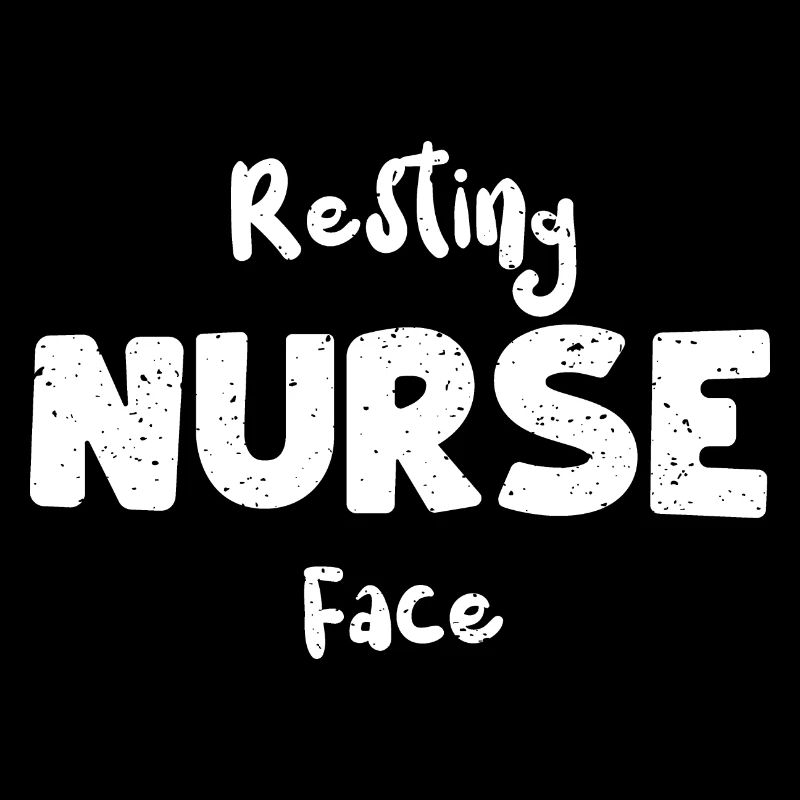 Visage d’infirmière au repos - Infirmière