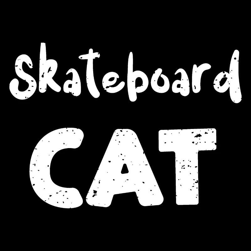 Skateboard Cat - Cats