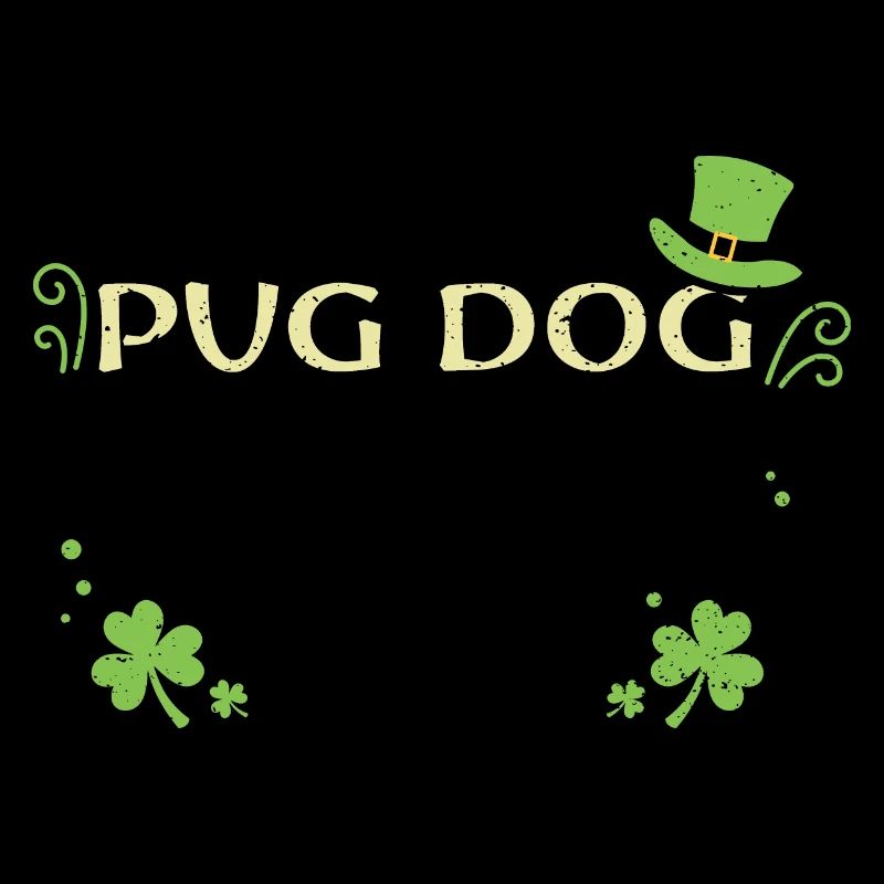 Pug Dog - St. Patrick's Day