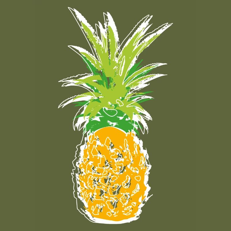 Pineapple scribble