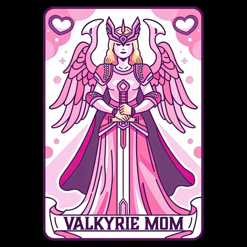 Valkyrie Mom Viking Card