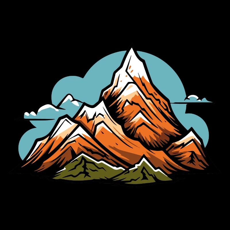 Mountains Symbol Icon