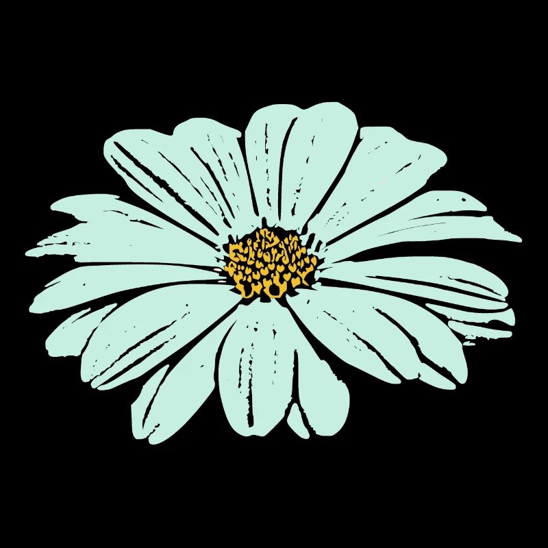 Blume hellblau blaue Blume