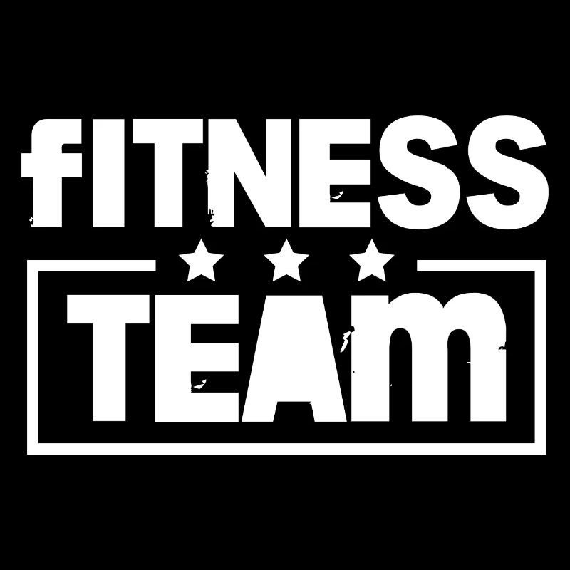 Fitness Team Gym Workout Bunt