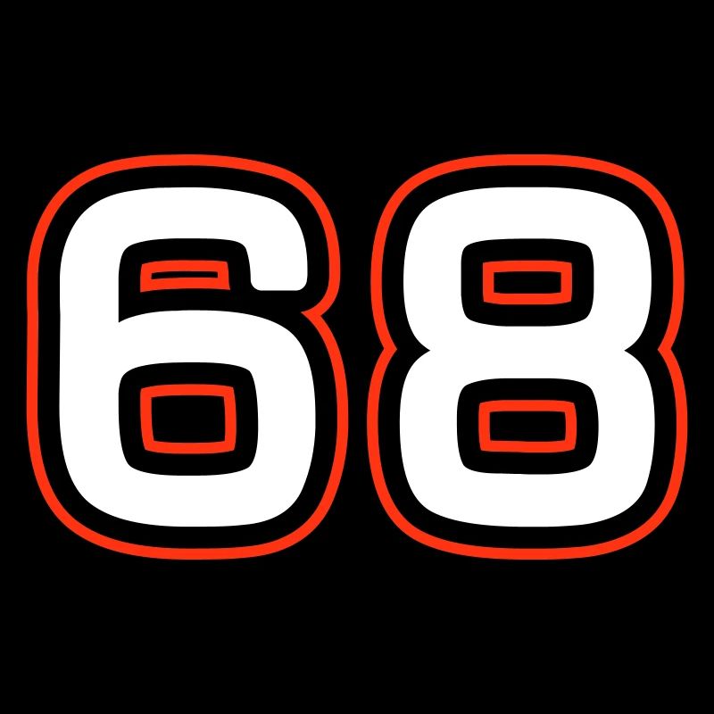 Symbole numérique 68