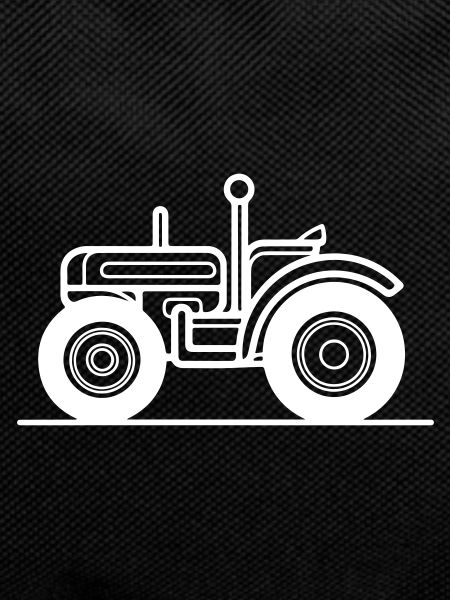 Tractor Farmer Symbol Farmer