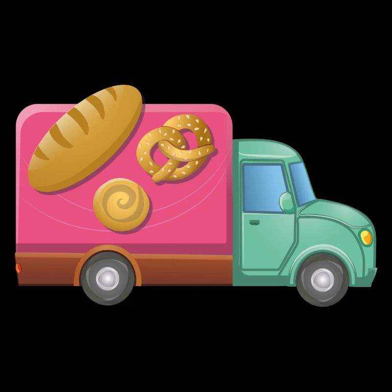 Bread Delivery Service Cart