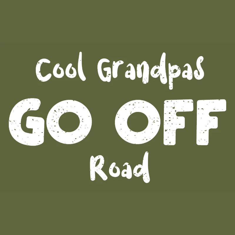 Les grands-pères cool sortent de la route
