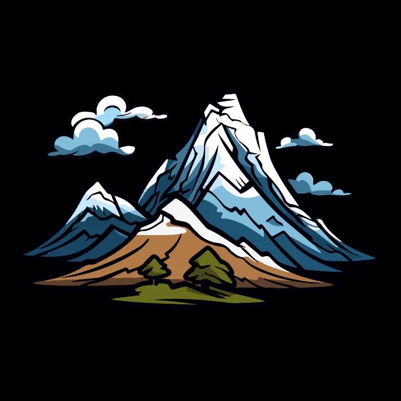 Mountains Symbol