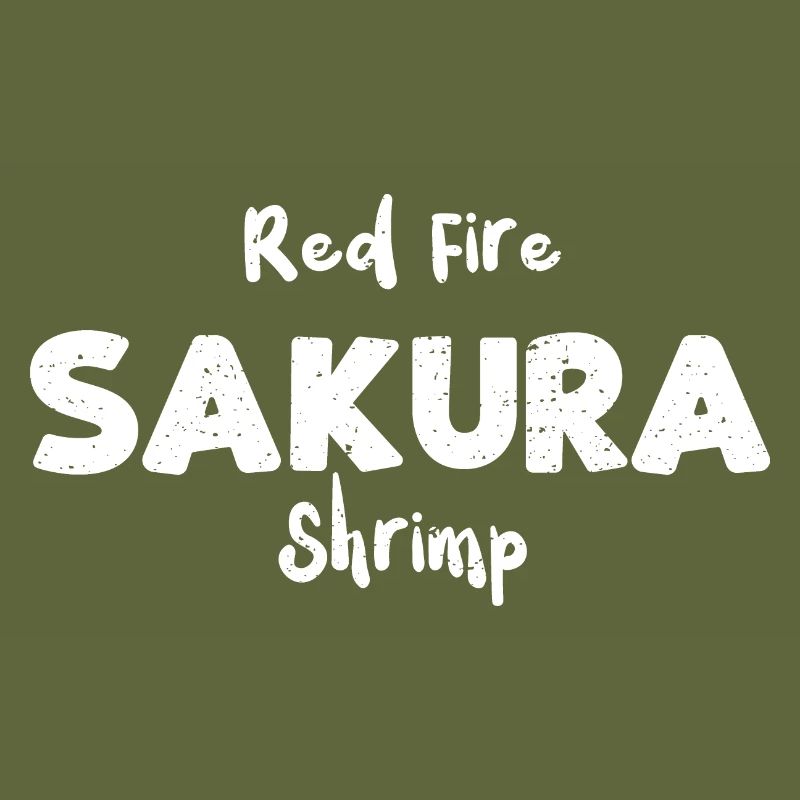 Red Fire Sakura Shrimp - Poisson