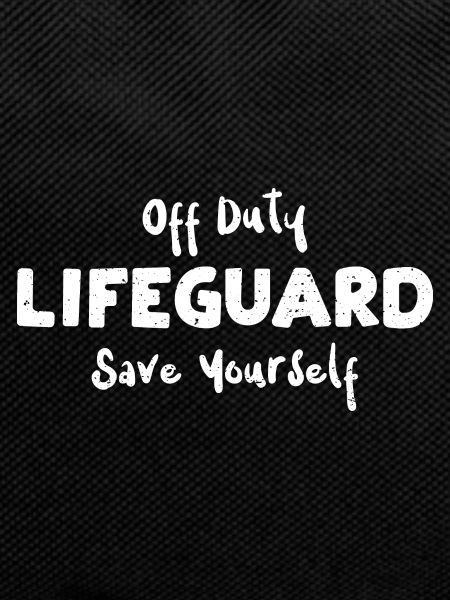 Off Duty Lifeguard Save Yourself