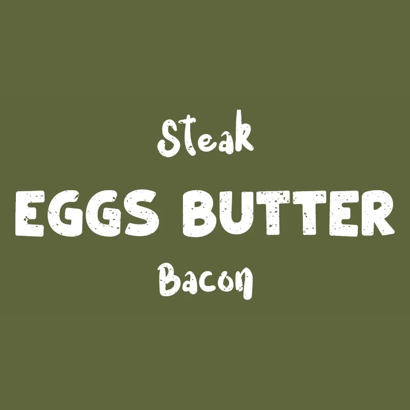 Steak Eggs Butter Bacon - Eggs