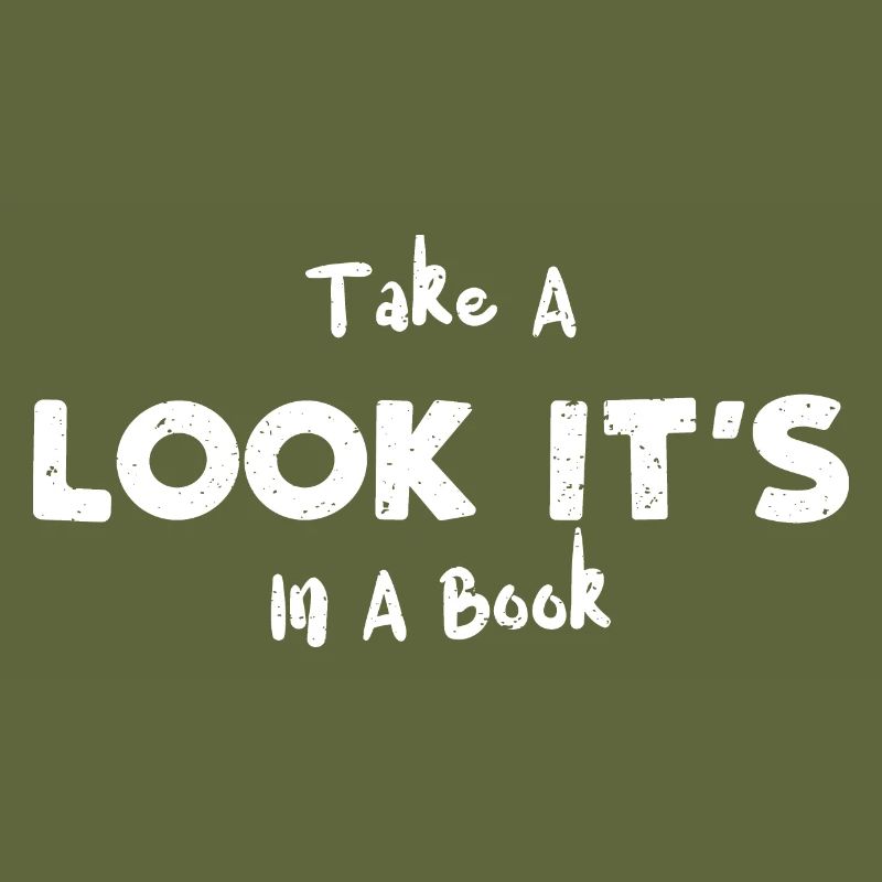 Take A Look It's In A Book