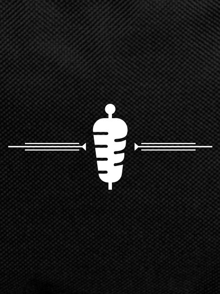 Döner kebab skewer symbol