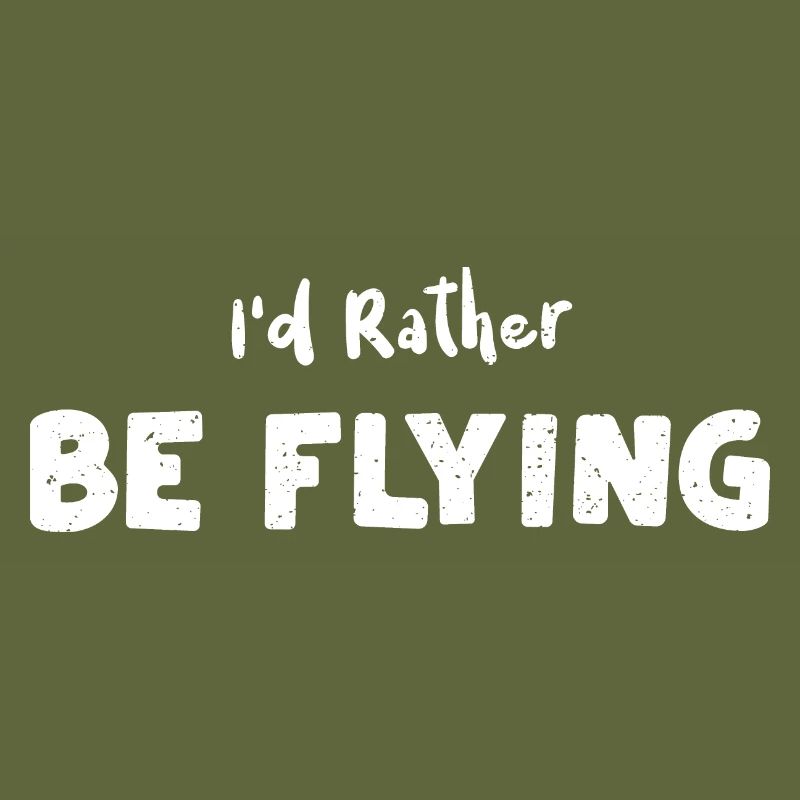 I'd Rather Be Flying - RC Plane