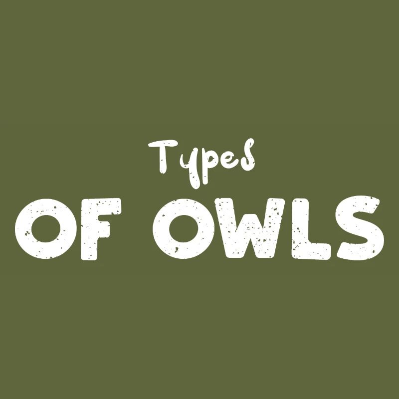Types de hiboux - Oiseaux