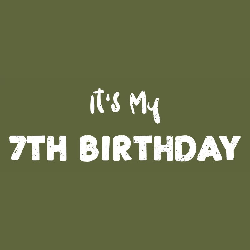 C’est mon 7e anniversaire