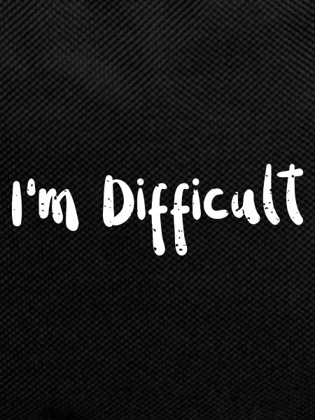 I'm Difficult - Skiing