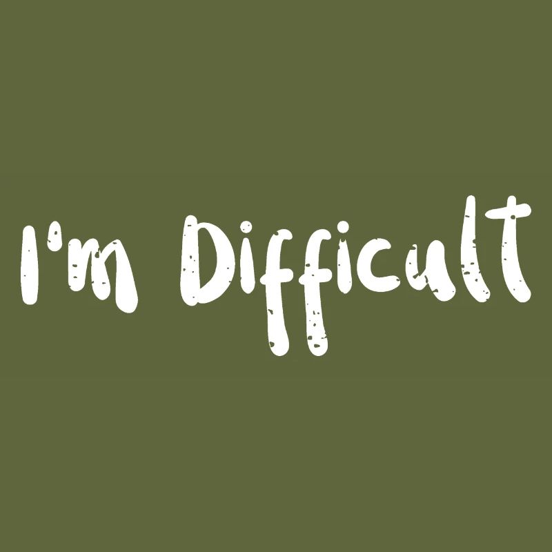 I'm Difficult - Skiing