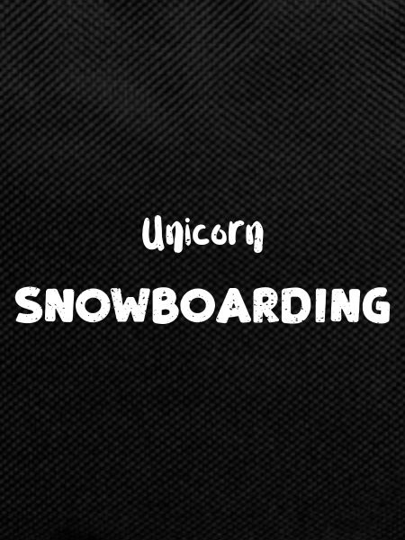 Unicorn Snowboarding