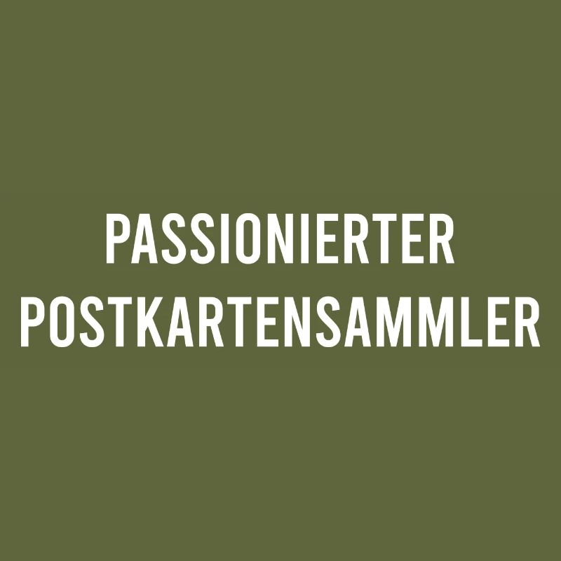 Postkartensammler Postkarten