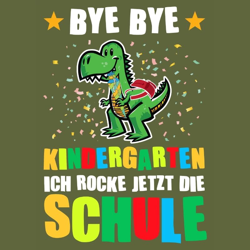 Schulkind Dino Schulstart Geschenk