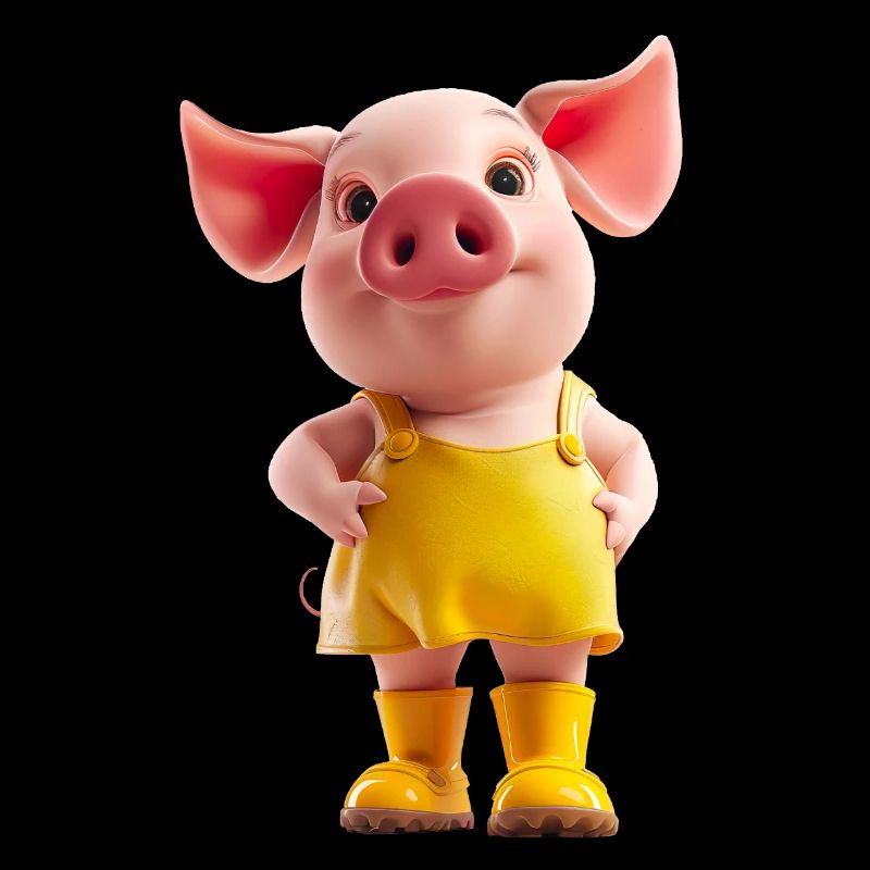 Kleines freches Ferkel