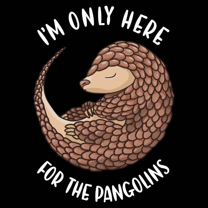 Je ne suis là que pour les pangolins Pangolin
