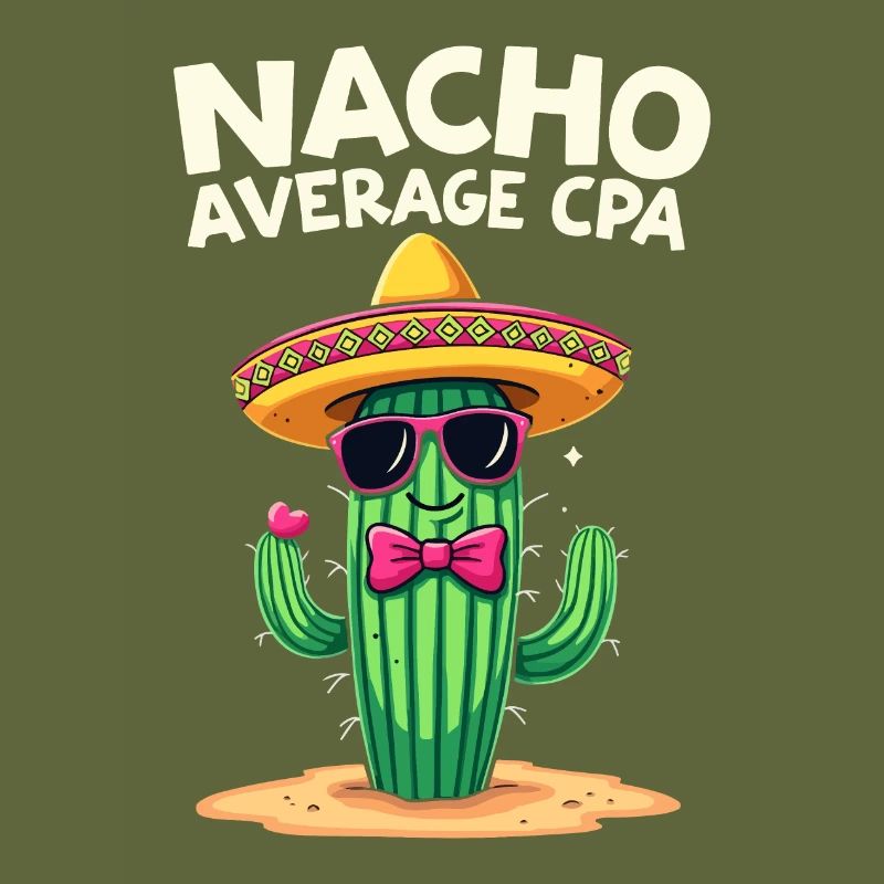 Nacho Average CPA, Cactus Humor