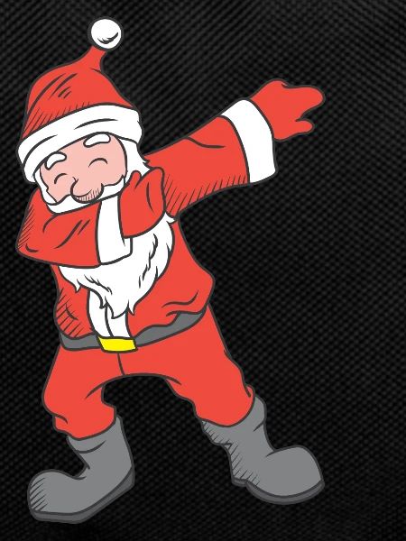 Santa Claus Christmas Dabbing Dab
