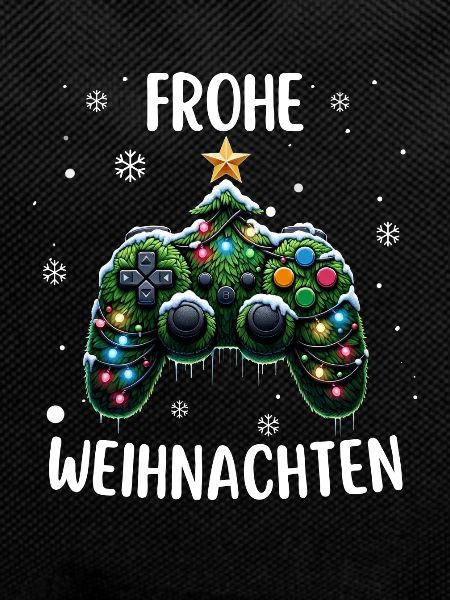 Weihnachtsbaum Tannenbaum Gamepad Lichterkette