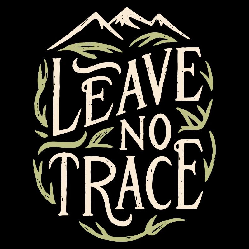Leave no trace hiking