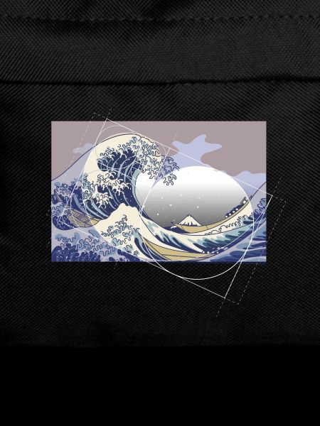 Hokusai Meets Fibonacci